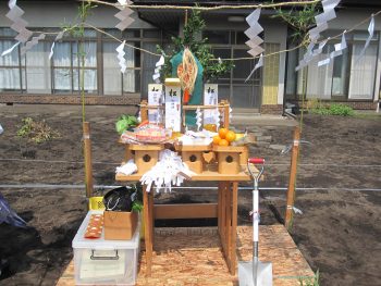 地鎮祭を行いました