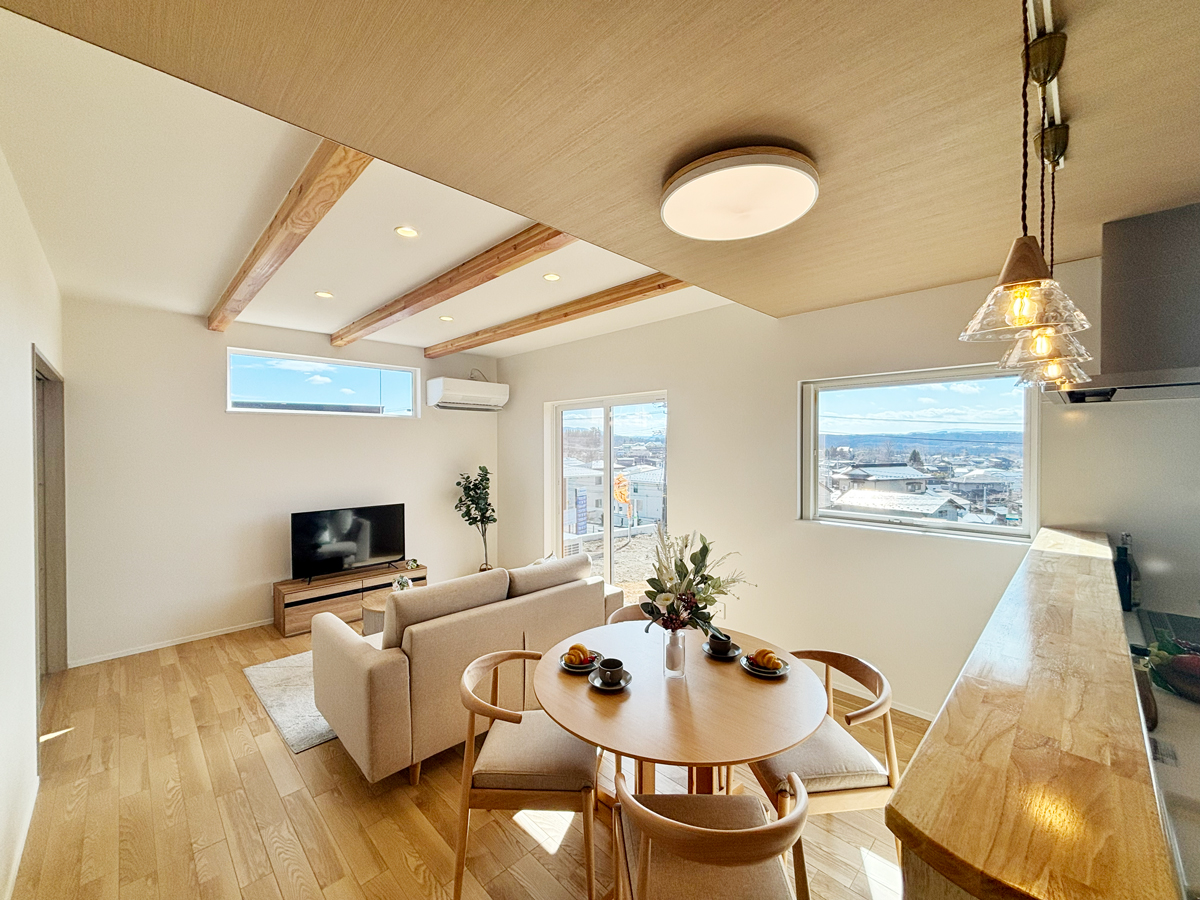 空までインテリアになるリビング